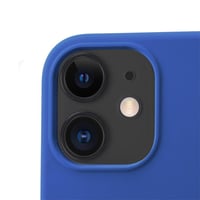 غطاء سيليكون للآيفون 12 ميني لون أزرق ملكي