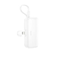 شاحن متنقل L35بسعة 5,000 ملي أمبير-أبيض