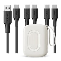 شاحن متنقل MiniGo SQ63 بسعة 10,000 ملي أمبير- أبيض