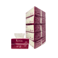 رويال مناديل وجه عالية الجودة 10 حافظات × 500 مندي...