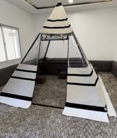 خيمة هرمية مقاس 3 متر PVC