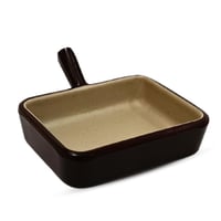 طبق تقديم ميلامين بيج بمقبض صغير