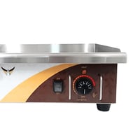 غريل وصاج كهربائي مسطح سادة مفتاح واحد