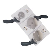 طقم قطاعة بيتزا استيل 3 قطع