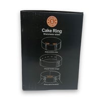 قالب كيك متحرك استيل دائري