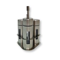 طقم مزيتة و ملاحات بهارات استيل 3 قطع