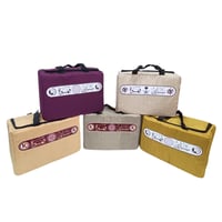 سلة ترامس قهوة وشاي قماشية 3 خانة