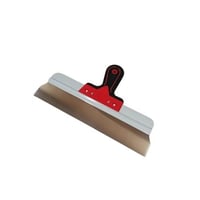 قشاطة صاج استيل مقبض اسود 40 سم