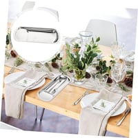 مسند وحامل ملاعق وادوات التقديم استيل