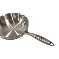 طاوة استيل مقاس 24 سم