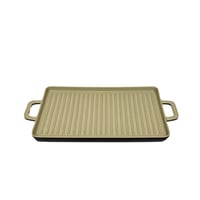 طبق ميلامين تقديم بيج مستطيل 16×26 سم