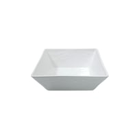 طبق تقديم ميلامين ابيض مربع 30 سم