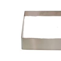 قالب كيك مستطيل استيل ثقيل 38×58×5 سم