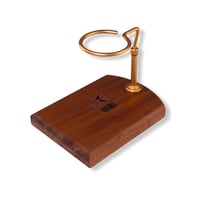 استاند قهوه مقطرة خشبي