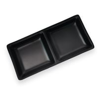 طبق ميلامين صوص مربع 2 خانة