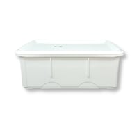 صندوق بلاستيك تخمير العجين 45×32×8 سم