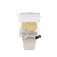 حافظة تخزين ابيض 82 لتر