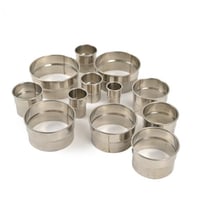 طقم قطاعة عجين دائرية سادة 12 قطعة