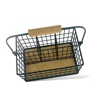 سلة خبز وفواكه علاقي 4 خانات