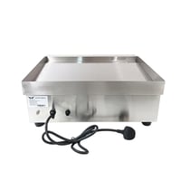 غريل وصاج كهربائي مسطح سادة مفتاح واحد