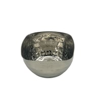 طقم زبدية منقوش استيل 9 سم العدد 12 حبة