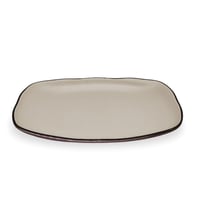 طبق ميلامين تقديم بيضاوي 15*23 سم