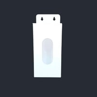 علبة وحامل كمامات و مناديل اكريلك 1 خانة