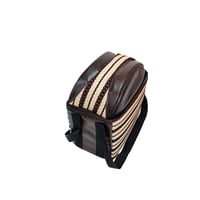 سلة ترامس قماش وجلد 2 خانة