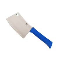 ساطور استيل الخنبشي ملون مقاس 8