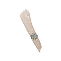 طقم مفارش طاولة لون بيج 9 قطع