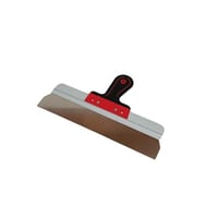 قشاطة صاج استيل مقبض اسود 35 سم