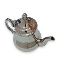 طقم اباريق الشاي استيل تصميم مغربي 3 قطع