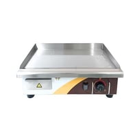 غريل وصاج كهربائي مسطح سادة مفتاح واحد