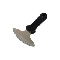 سكين وقطاعة استيل مقبض اسود