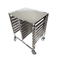 ترولي صواني حوض 2 خانة