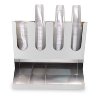 حامل اكواب استيل متعدد الخانات