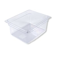 صواني حوض شفاف 6.5 سم(1/6)