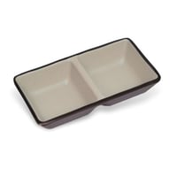 طبق ميلامين صوص مربع 2 خانة