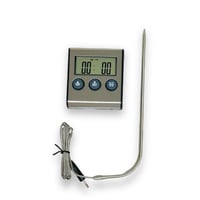 تايمر الالكتروني مع مقياس حرارة الطعام alkhanbashi