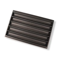 صواني صامولي اسود 5 خطوط