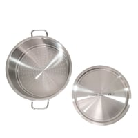 قدر بخار استيل هندي 12*32 سم