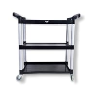 عربة ترولي اسود 3 ادوار كبير