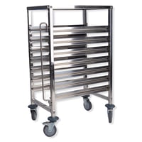 ترولي صواني استيل 7 رف