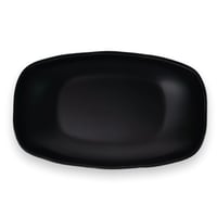 طبق ميلامين تقديم بيضاوي 10*17 سم