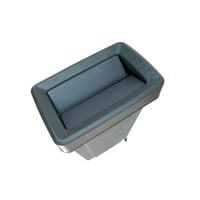 سلة مهملات بعجل 80 لتر