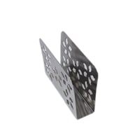 استاند مناديل طاولة استيل منقوش