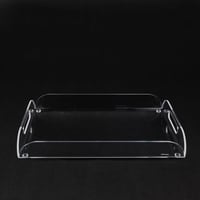 صينية تقديم شفاف