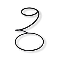 استاند حلزوني للقهوة المختصة اسود