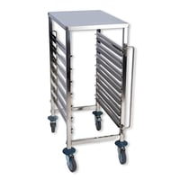 ترولي صواني استيل 7 رف