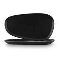 طبق ميلامين تقديم بيضاوي 18*32 سم